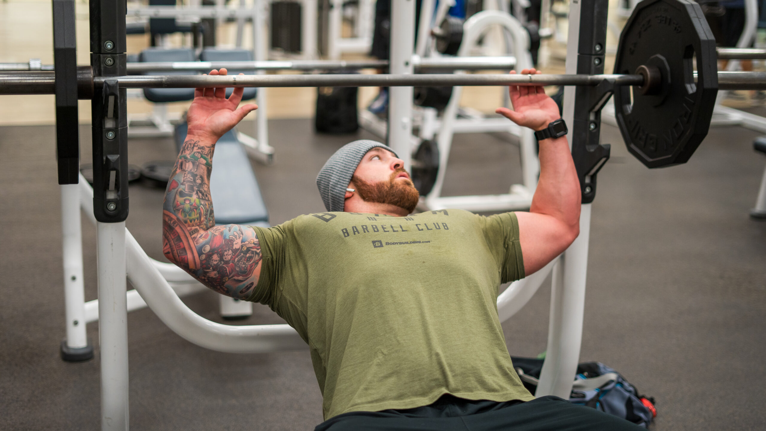CJ Bench Press Form